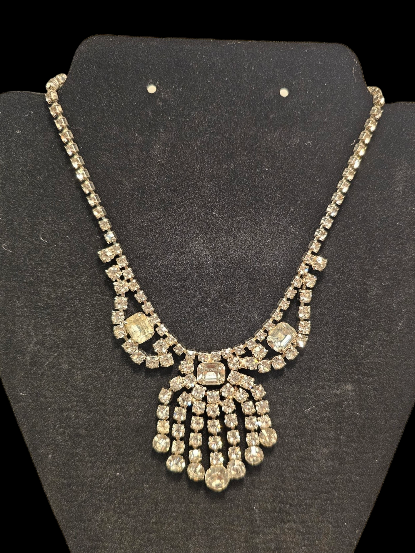 Vintage Paste Crystal Necklace