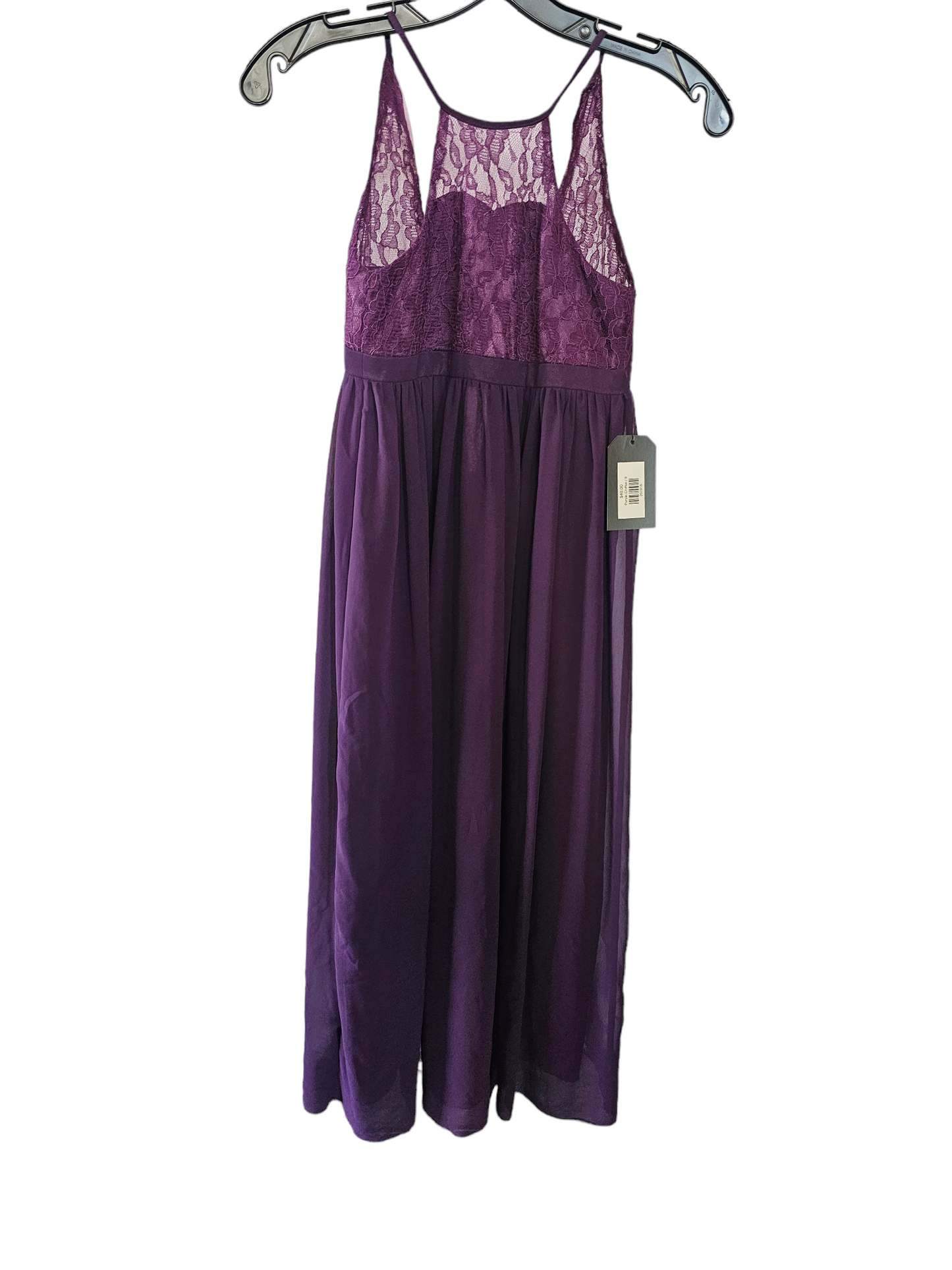 Purple Chiffon Child's Dress