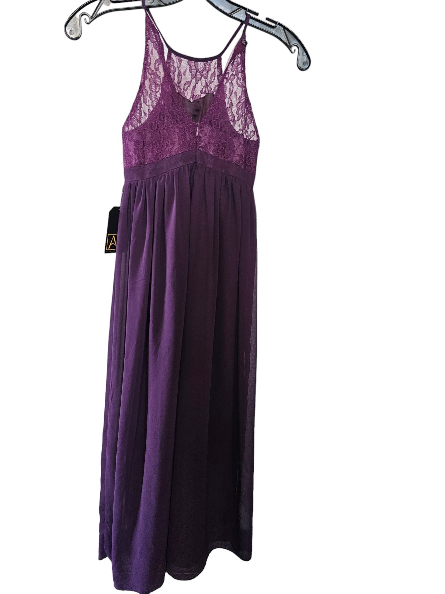 Purple Chiffon Child's Dress