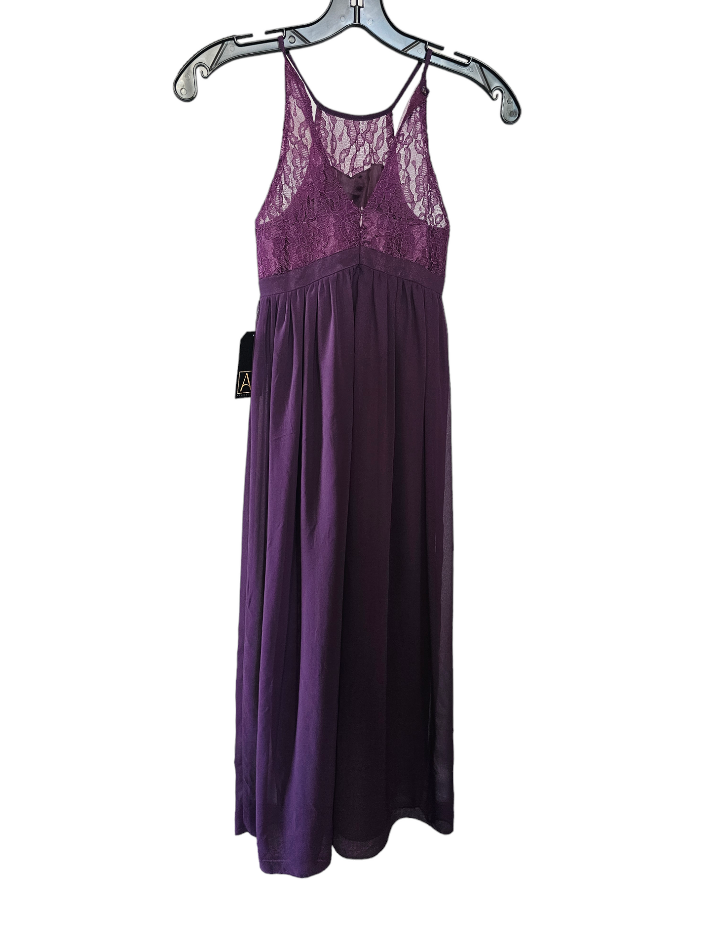 Purple Chiffon Child's Dress