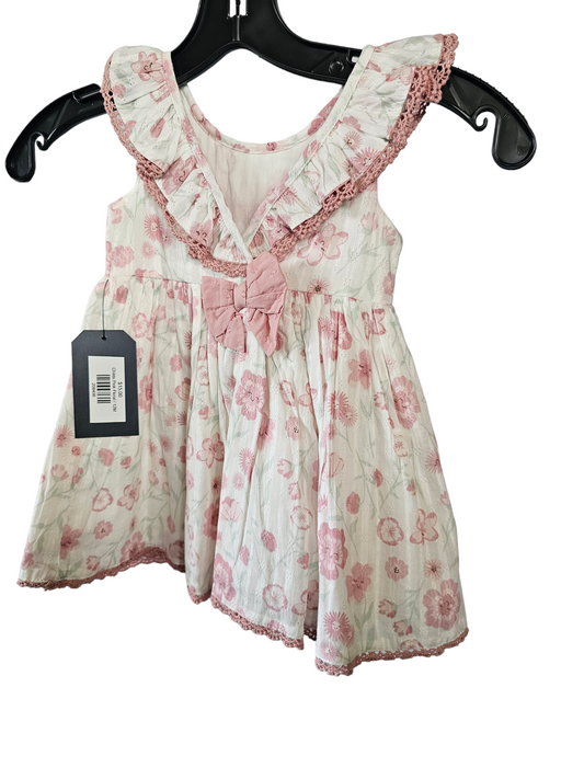 Childs Pink Floral Dress