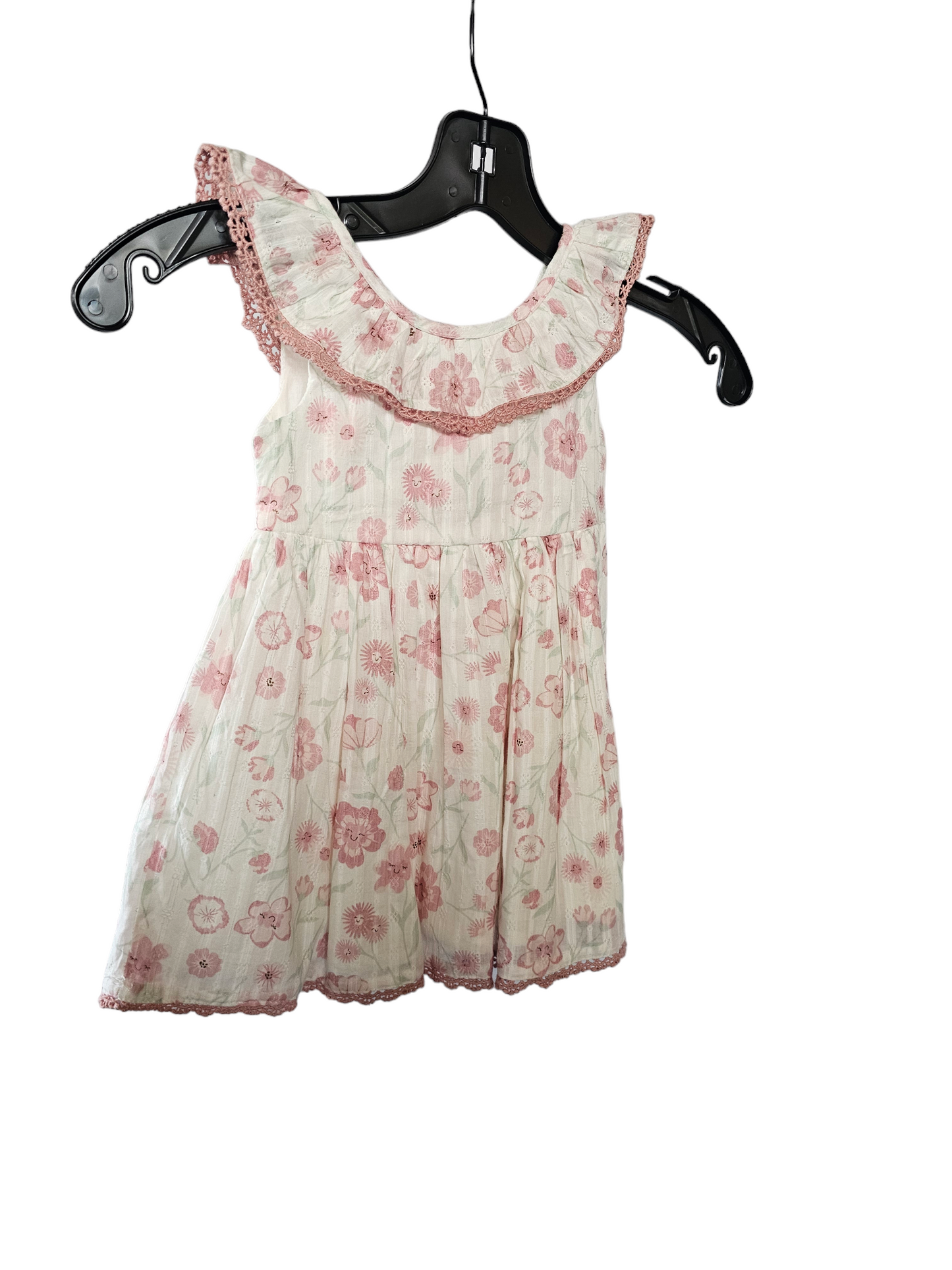 Childs Pink Floral Dress