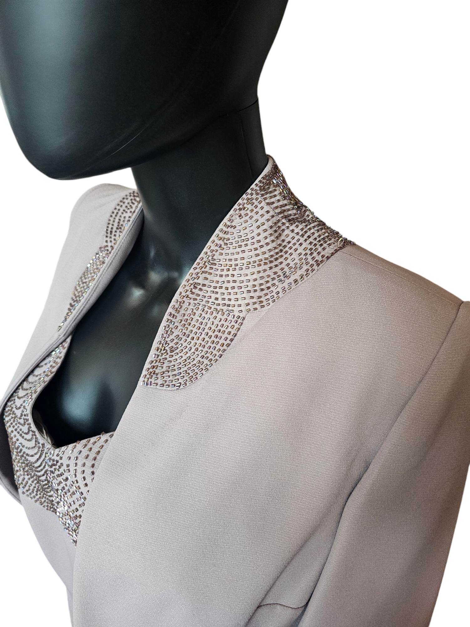Light Lavender Formal Sheath Dress W/Jacket - Marcelle Couture Light Lavender Formal Sheath Dress W/Jacket - Marcelle Couture
