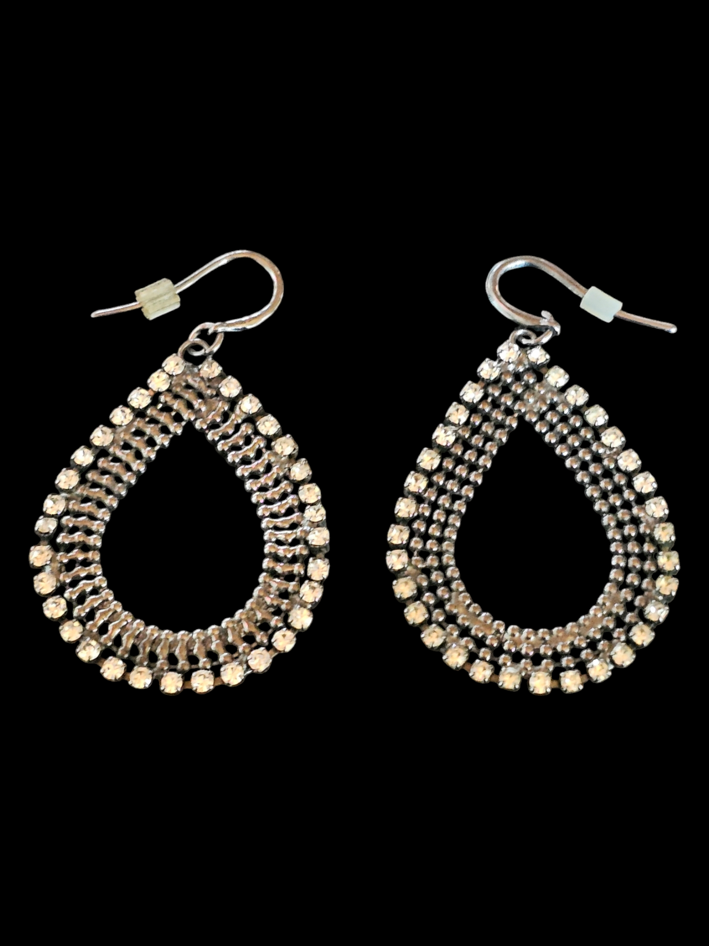 Teardrop Rhinestone Earring