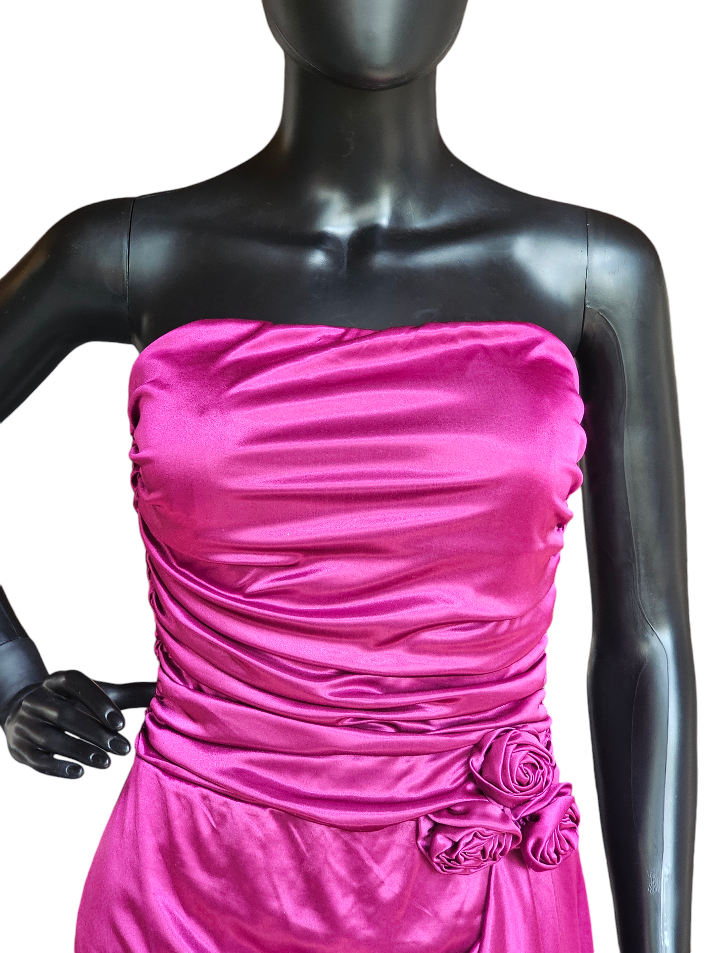 Pink Stretch Sateen Party Dress  - Speechless