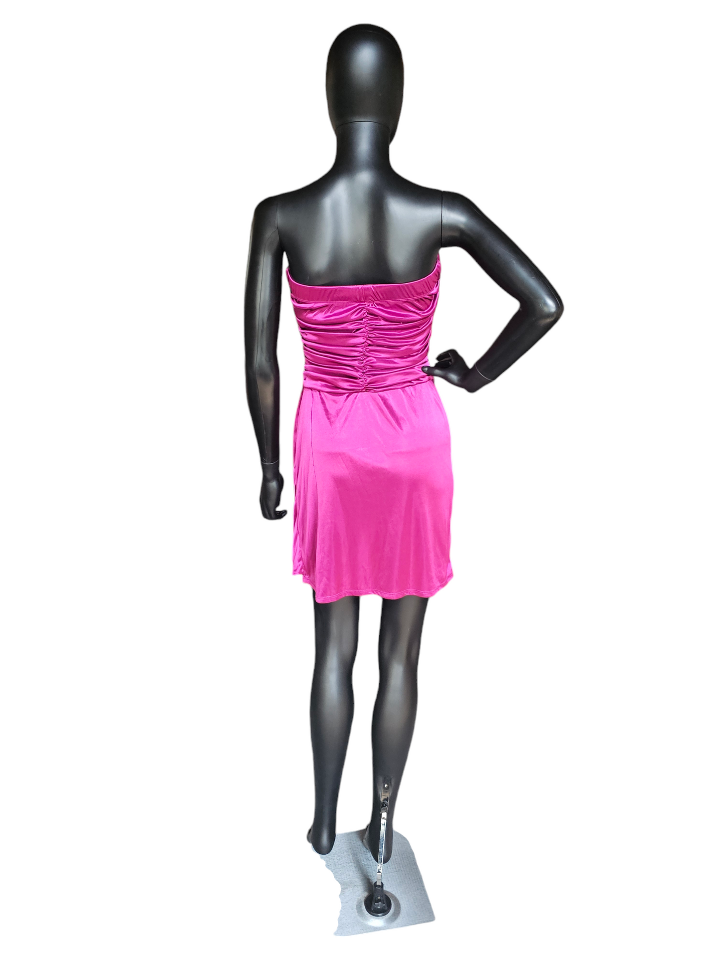 Pink Stretch Sateen Party Dress  - Speechless