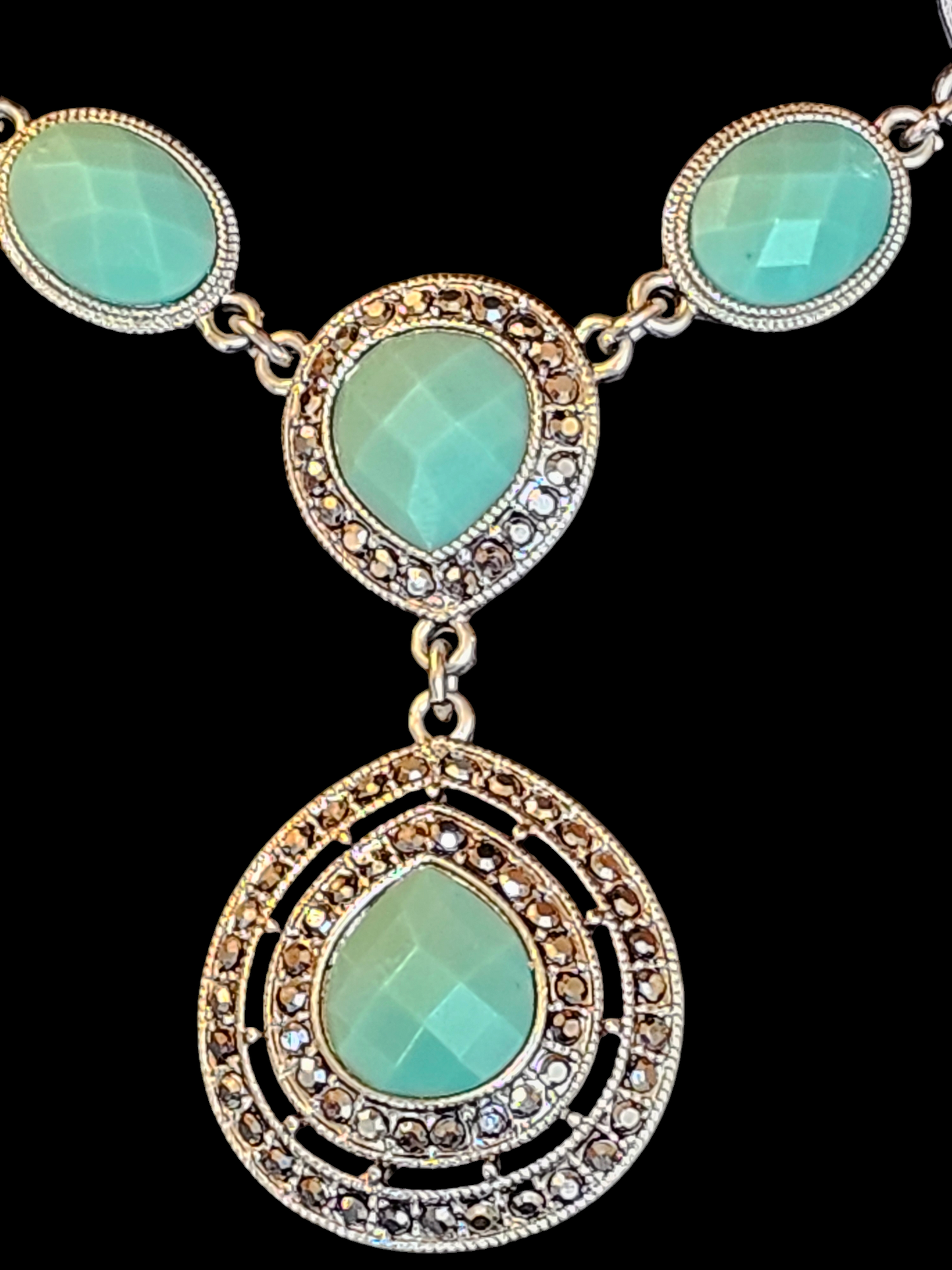 Trifari Turquois Statement Necklace