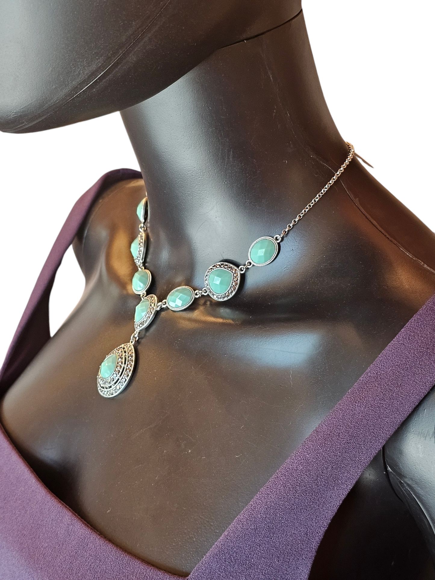 Trifari Turquois Statement Necklace