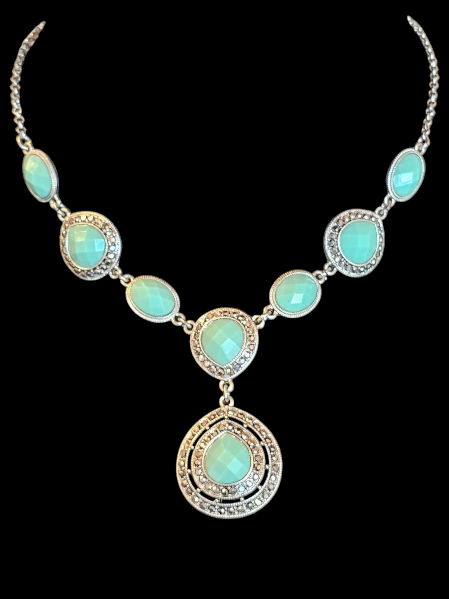 Trifari Turquois Statement Necklace