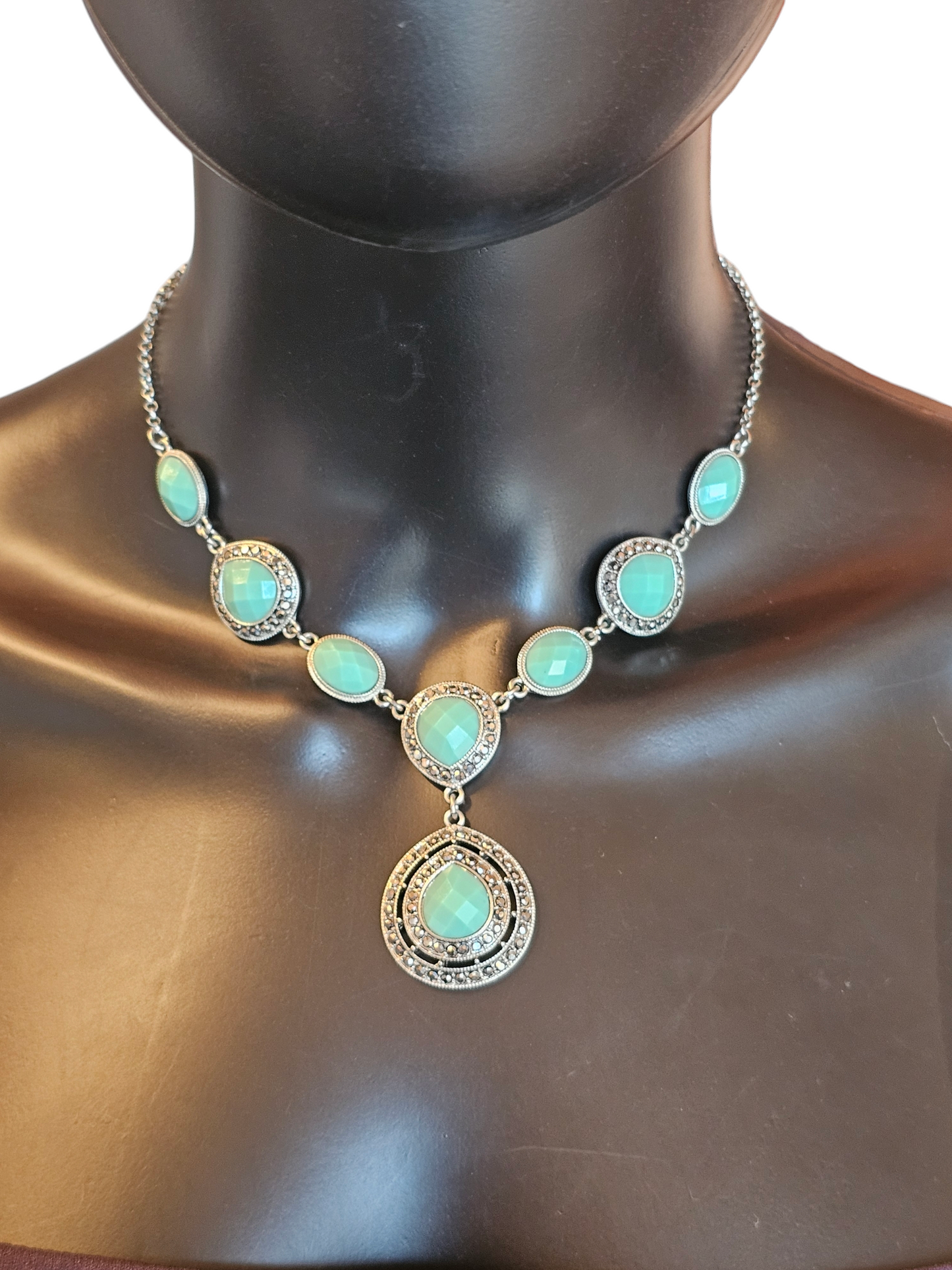 Trifari Turquois Statement Necklace