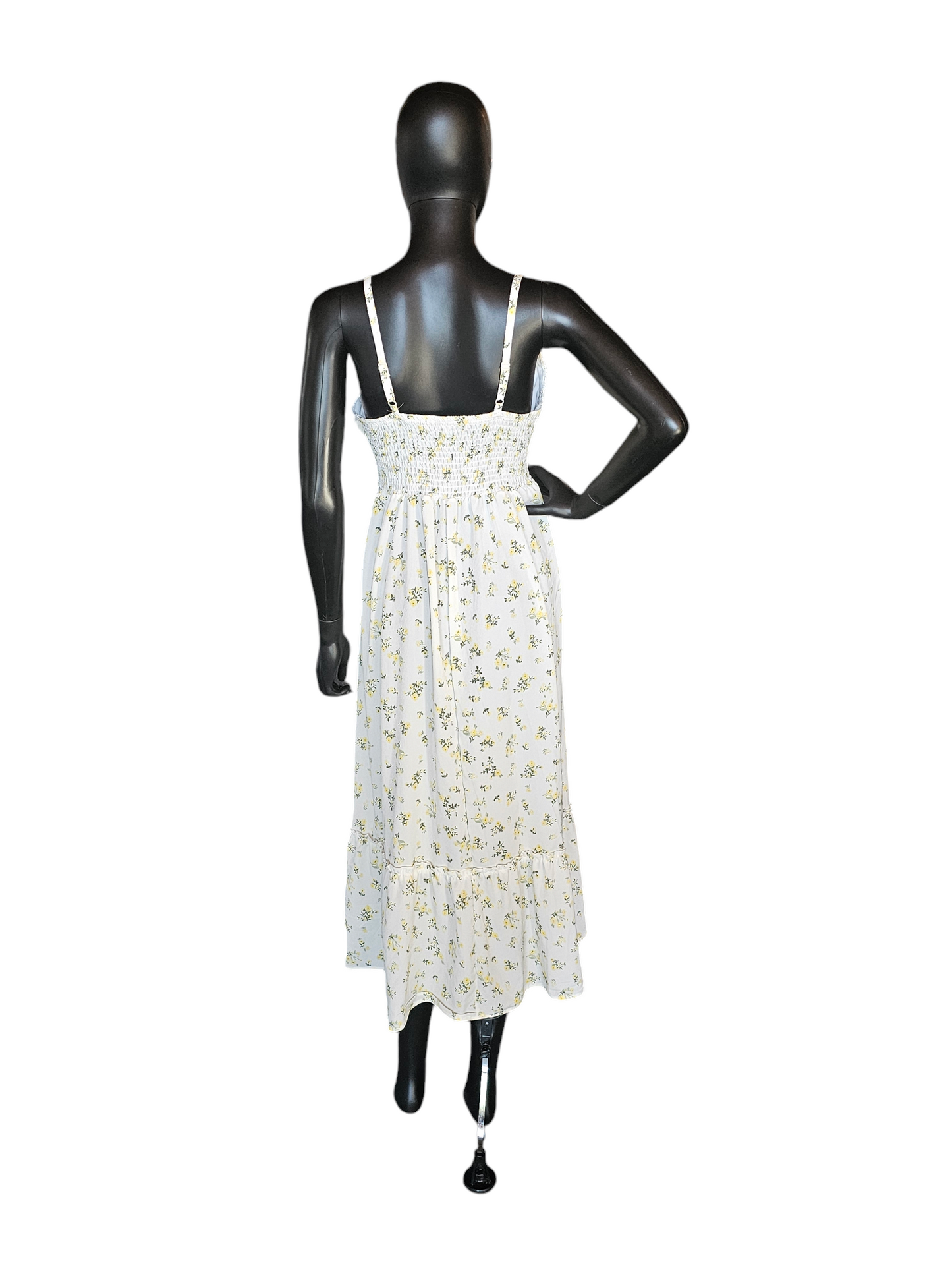 White Lace Floral Skirt Dress - Almost Famous