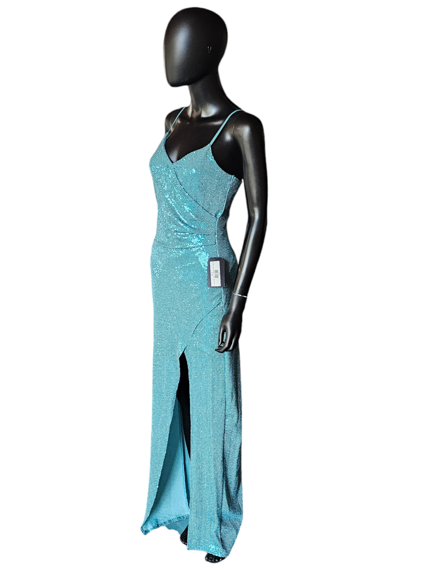 Turquoise Glam Prom Dress - Emerald Sundae