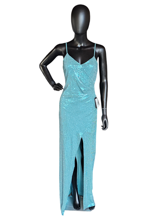 Turquoise Glam Prom Dress - Emerald Sundae