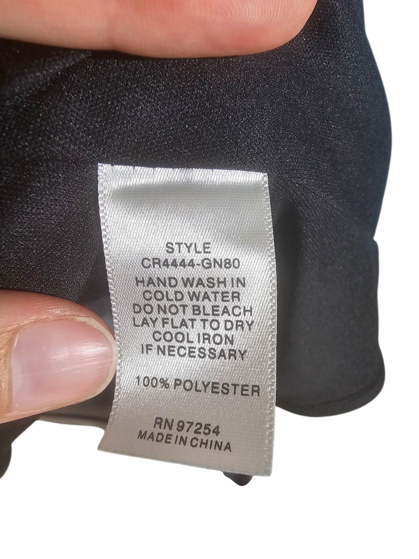 Black/Silver Abstract Halter Dress