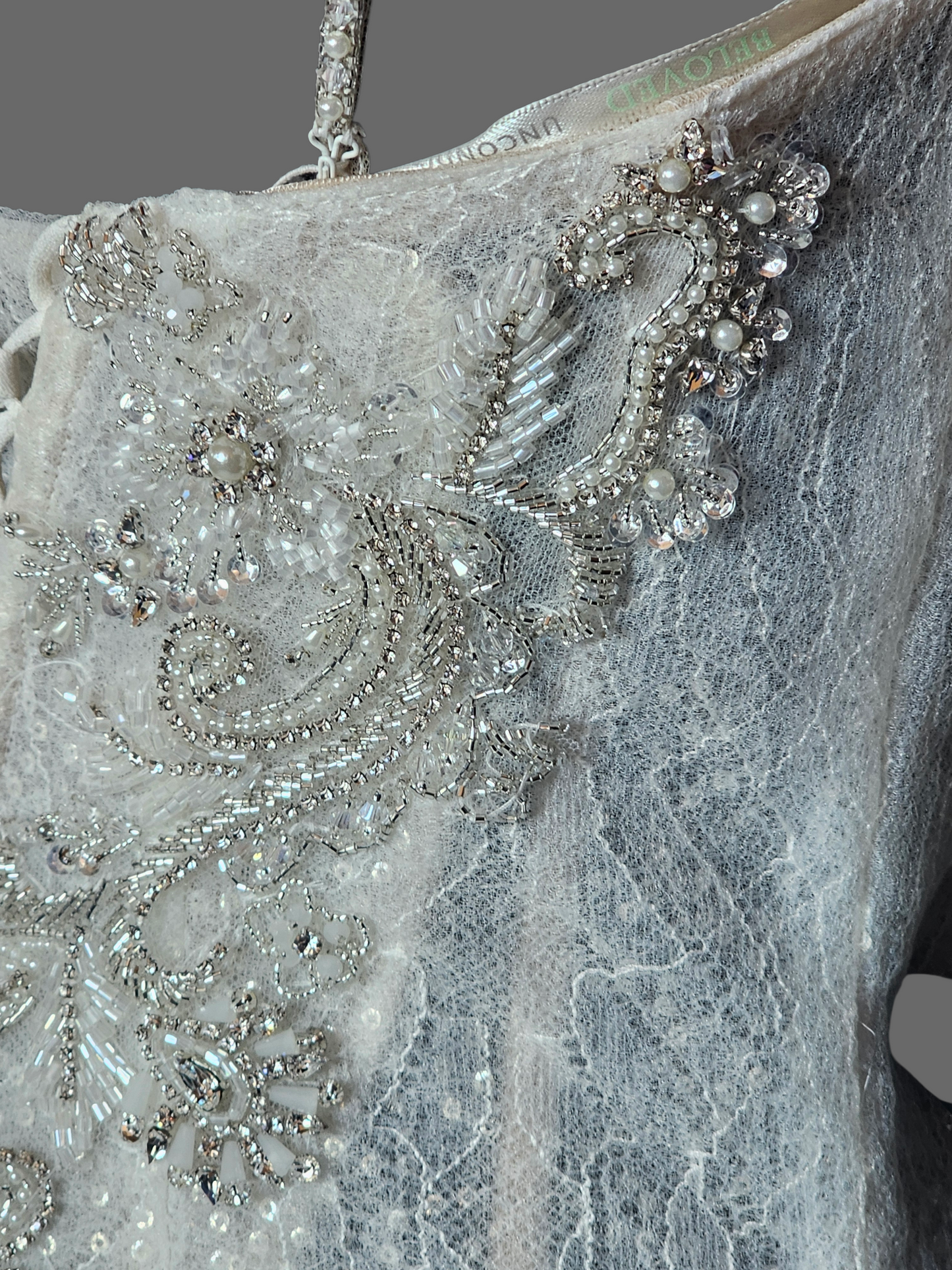 Champagne Ballgown Sweetheart Corset Bodice Wedding Gown - Beloved