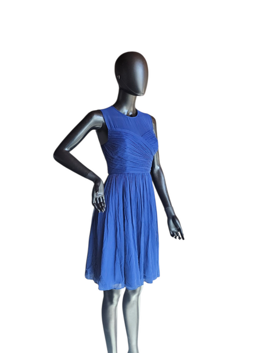 Royal Navy 100% Silk Illusion Strapless (Petite) - J. Crew
