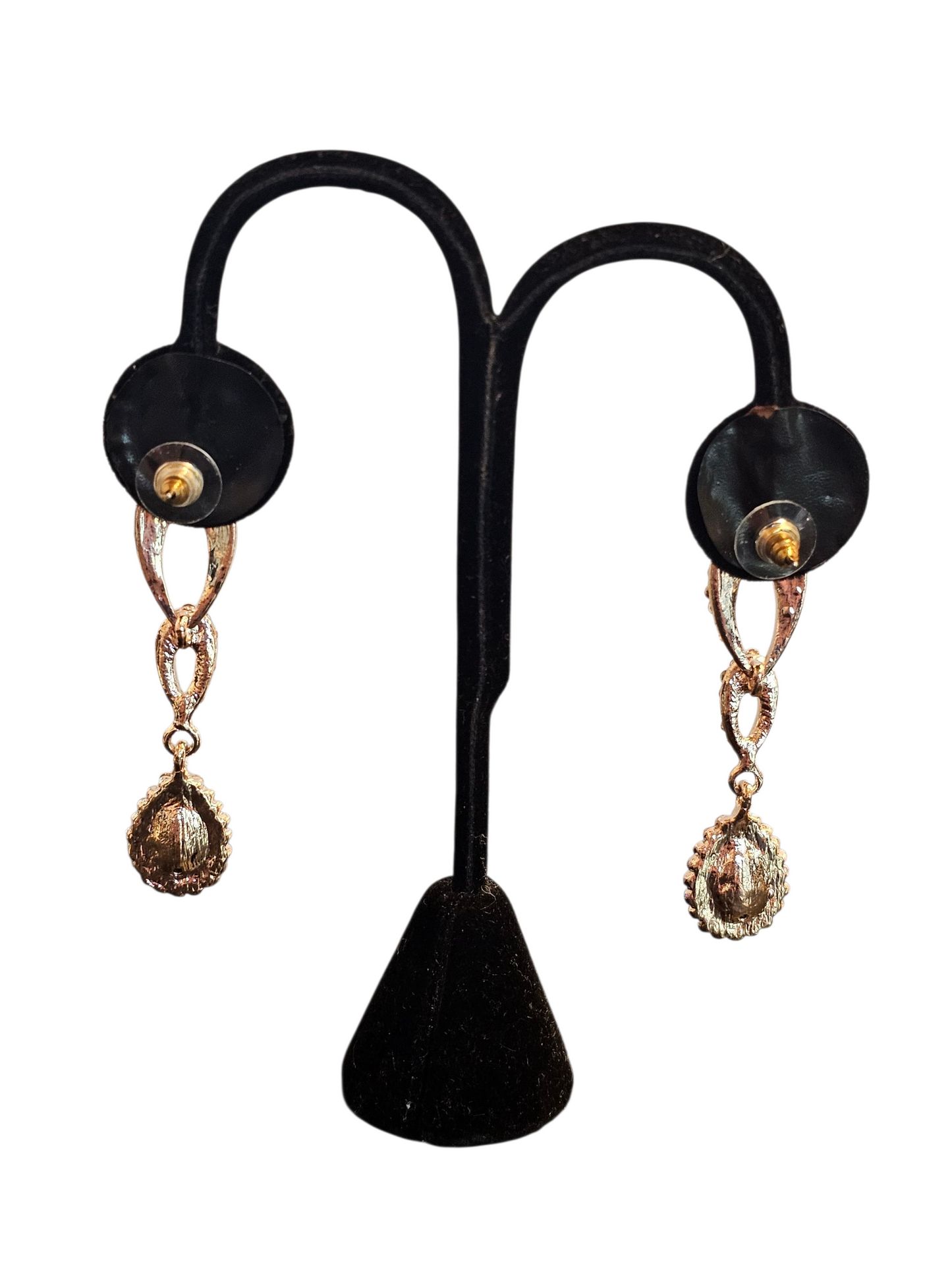 Rose Gold Long Drop Earring