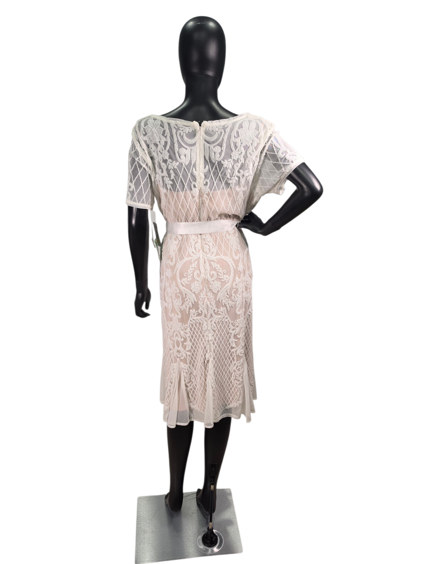 Ivory/Nude Sequin Kick - R & M Richards