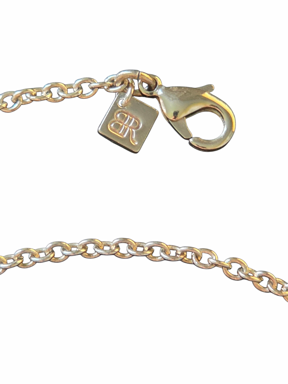 Aqua/Silver Statement Necklace - Bananna Republic