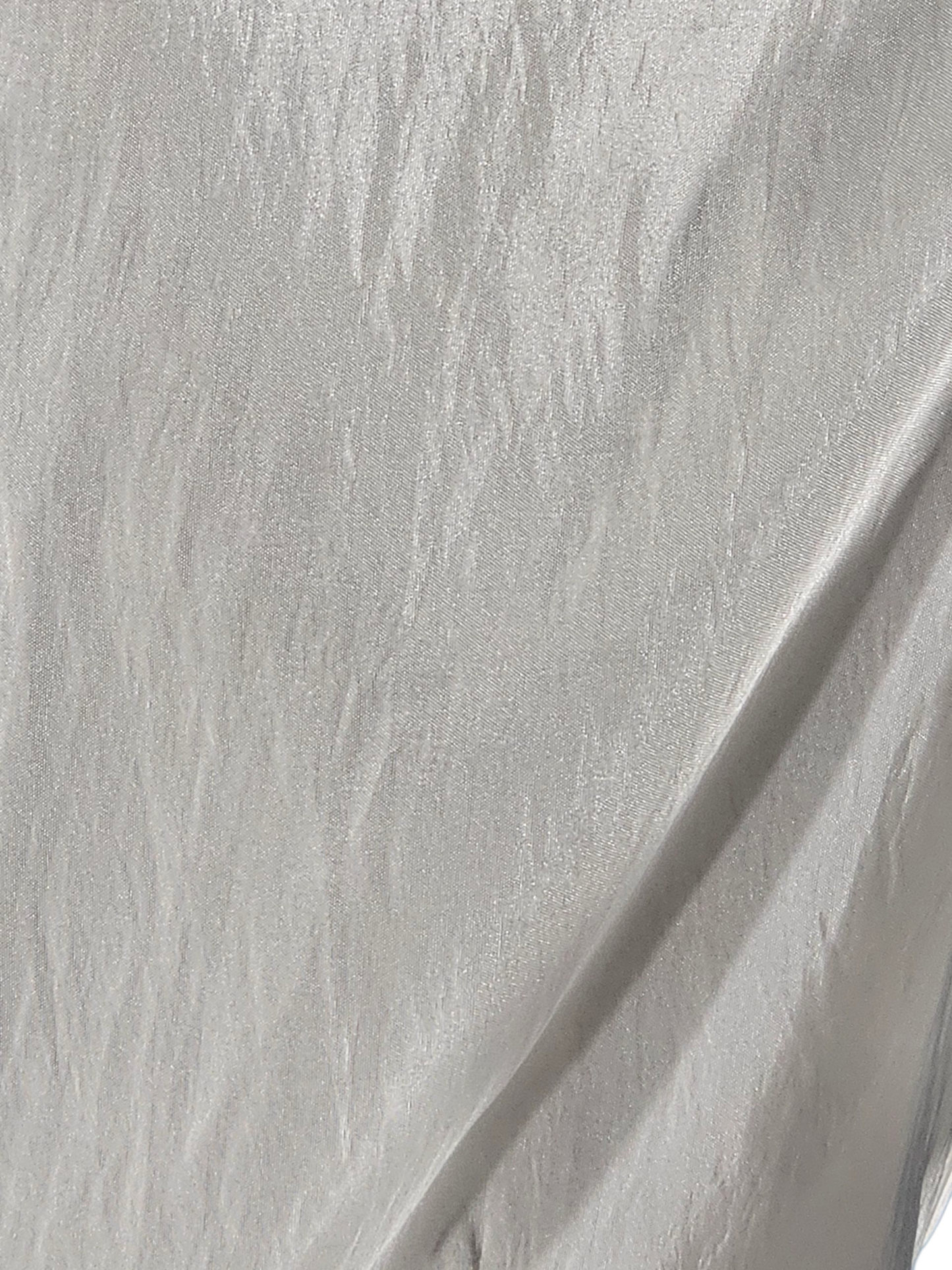 Handmade Taffeta Tea Length Wedding Gown