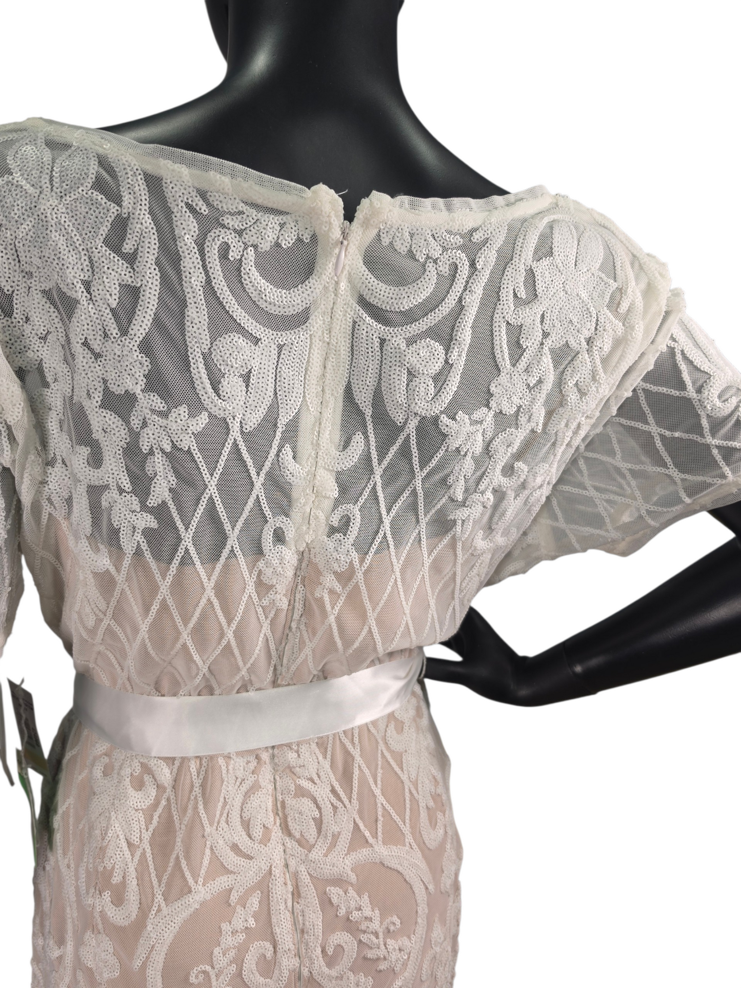 Ivory/Nude Sequin Kick - R & M Richards