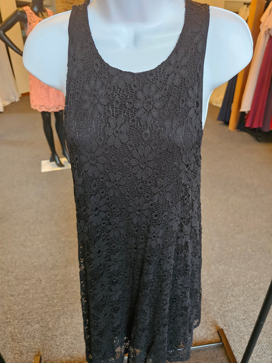 Black Lace Party Dress