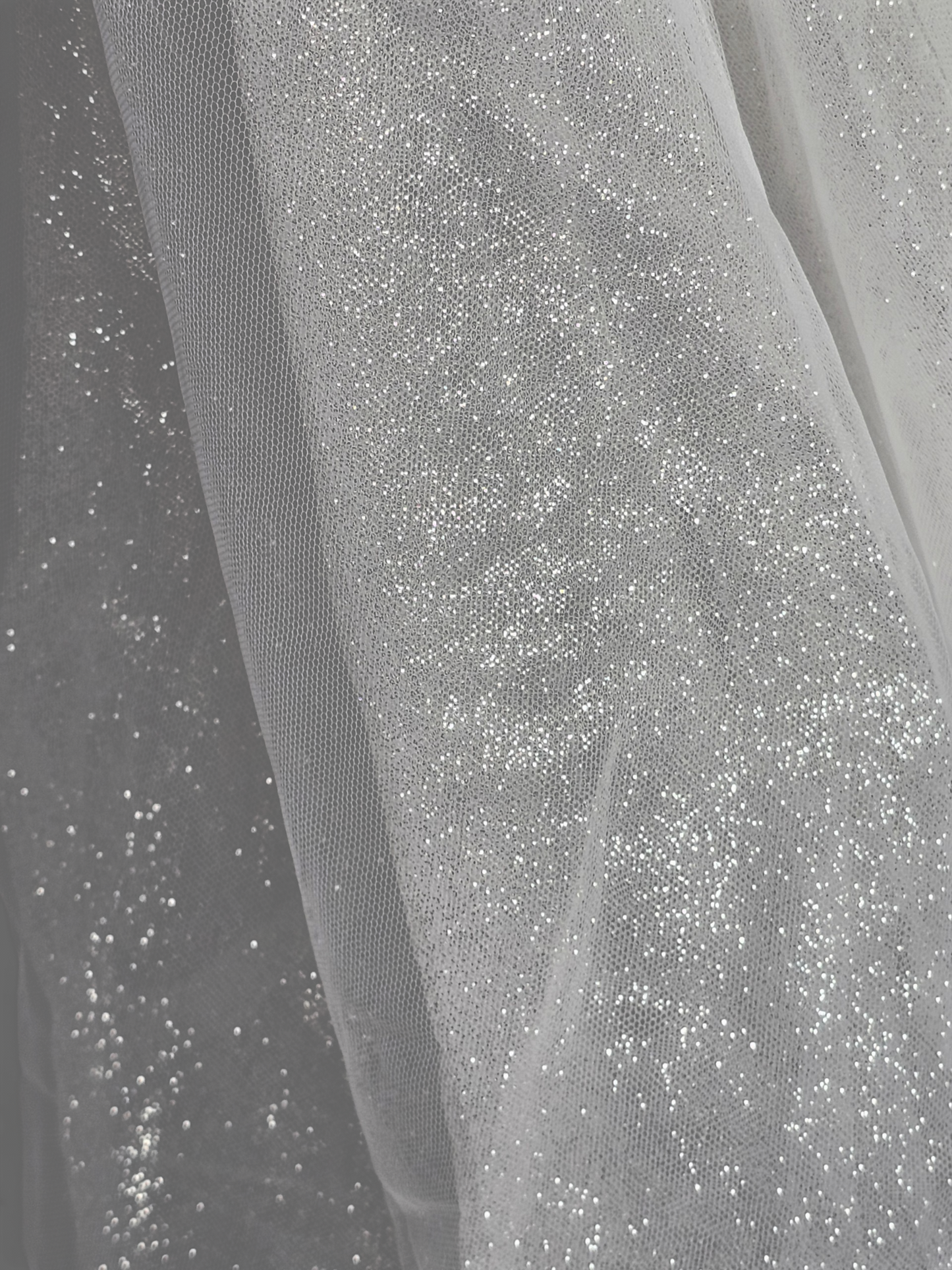 Full Beaded Glitter Layer Fit/Flare Wedding Gown - Private Label