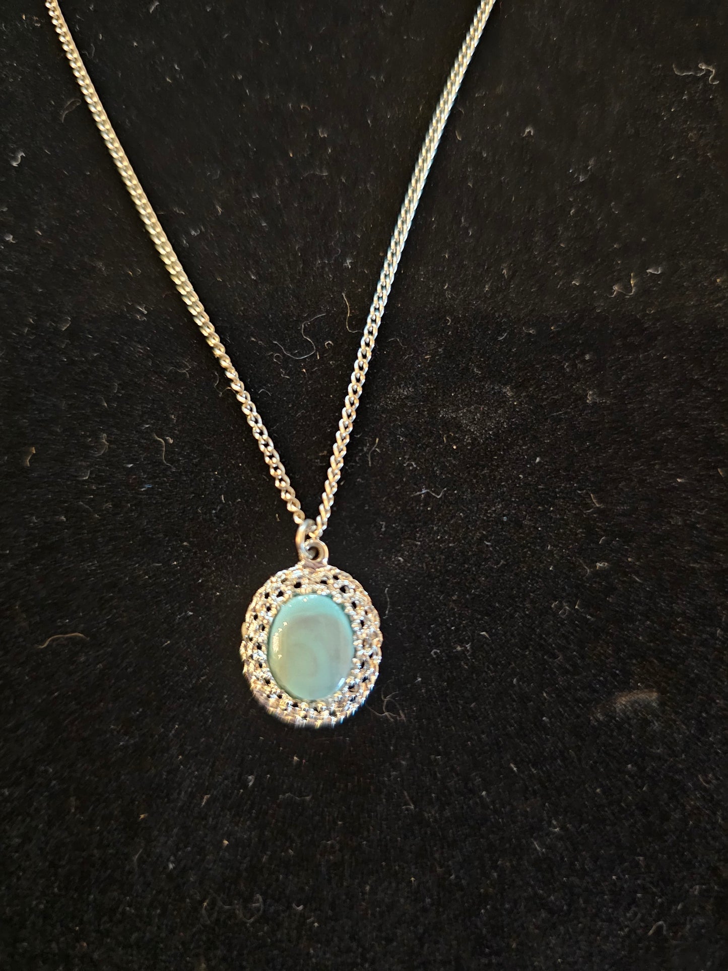 Silver/Blue Pendant