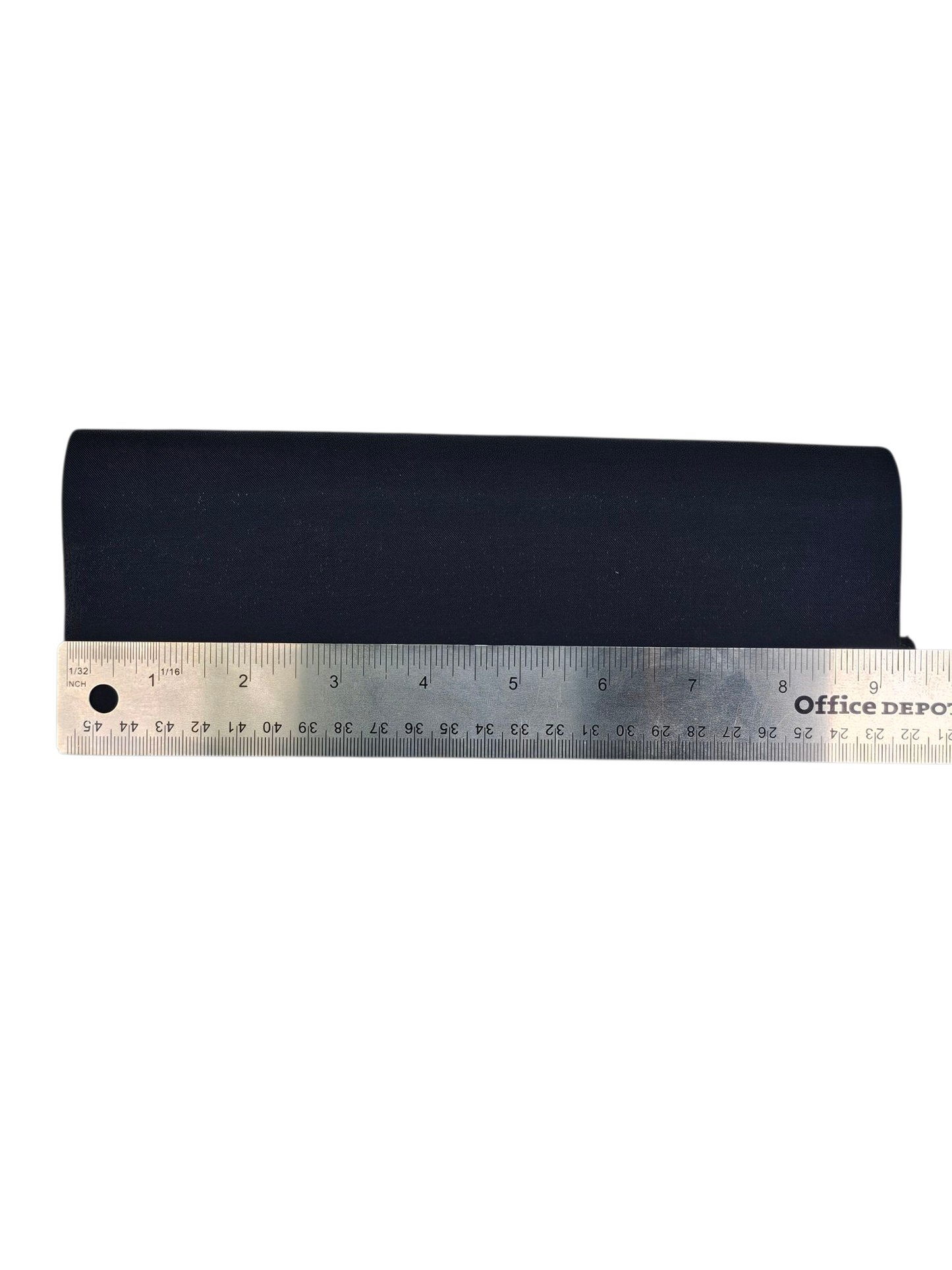 Navy Fabric Rectangle Clutch