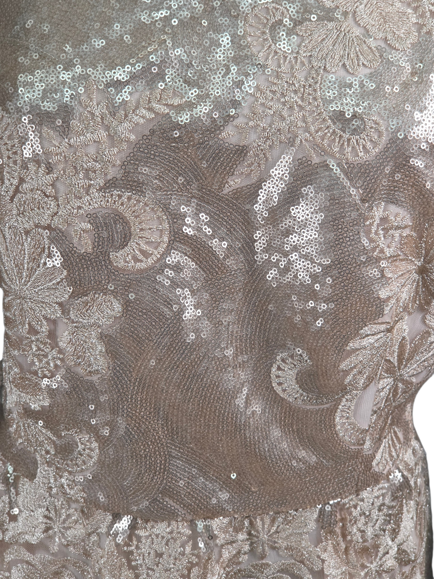 Blush Peplum Cap Sleeve - Adrianna Papell