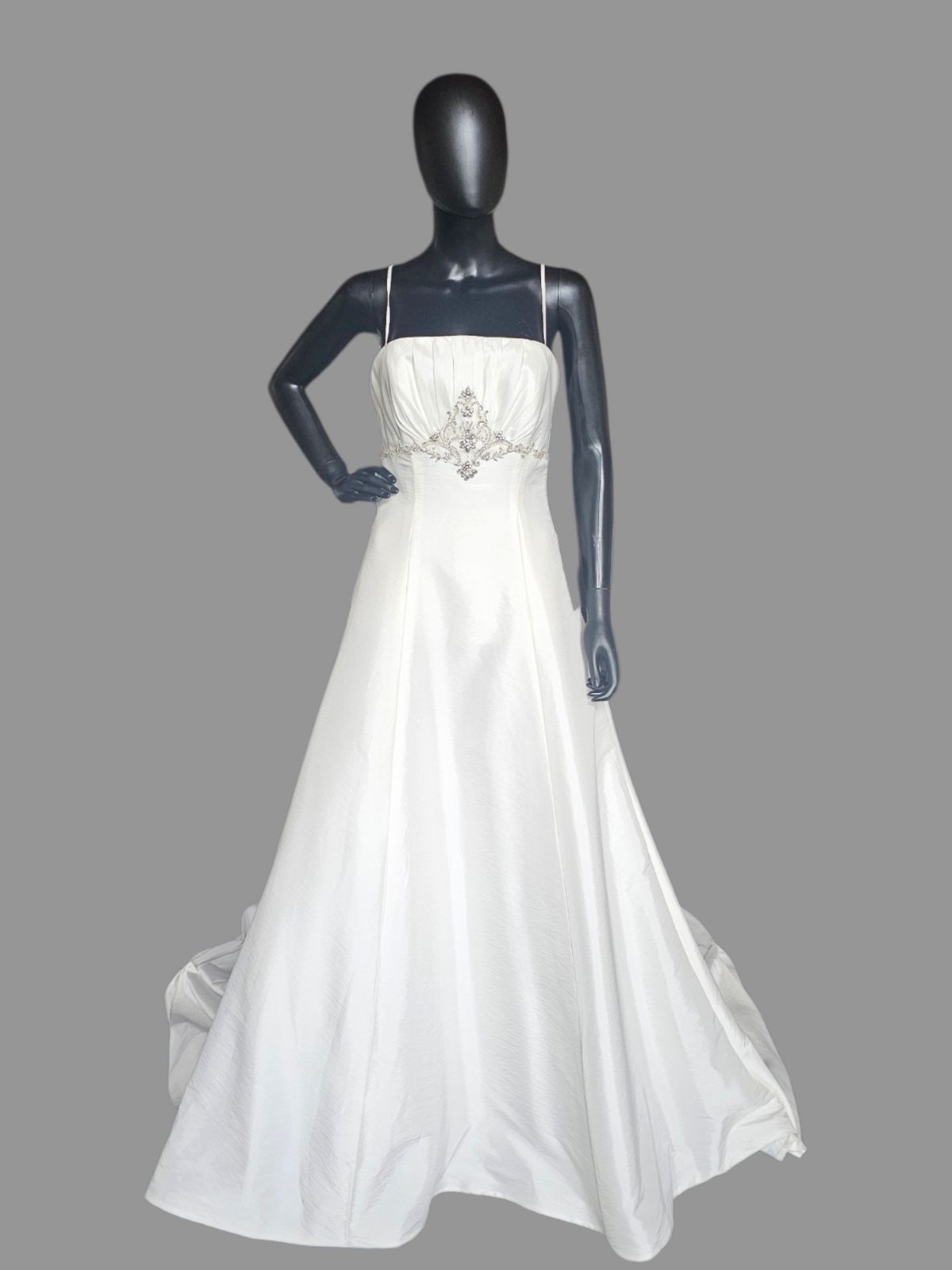 Ivory Taffeta Low Back - Jasmine