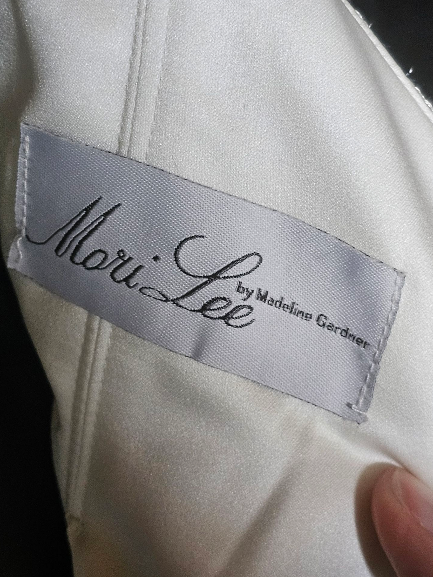 Ivory Lace Strapless Empire Waist Wedding - Morilee