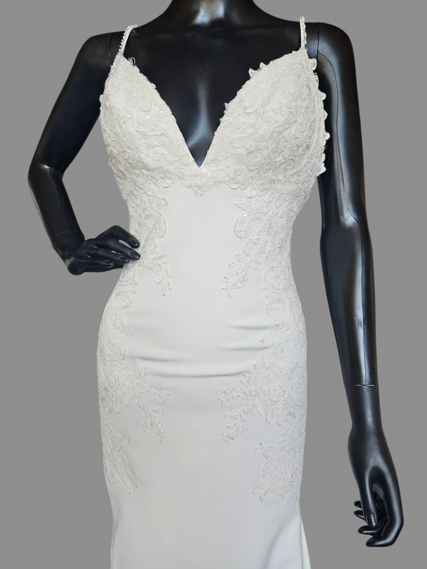 Ivory fit and flare- Jincerity
