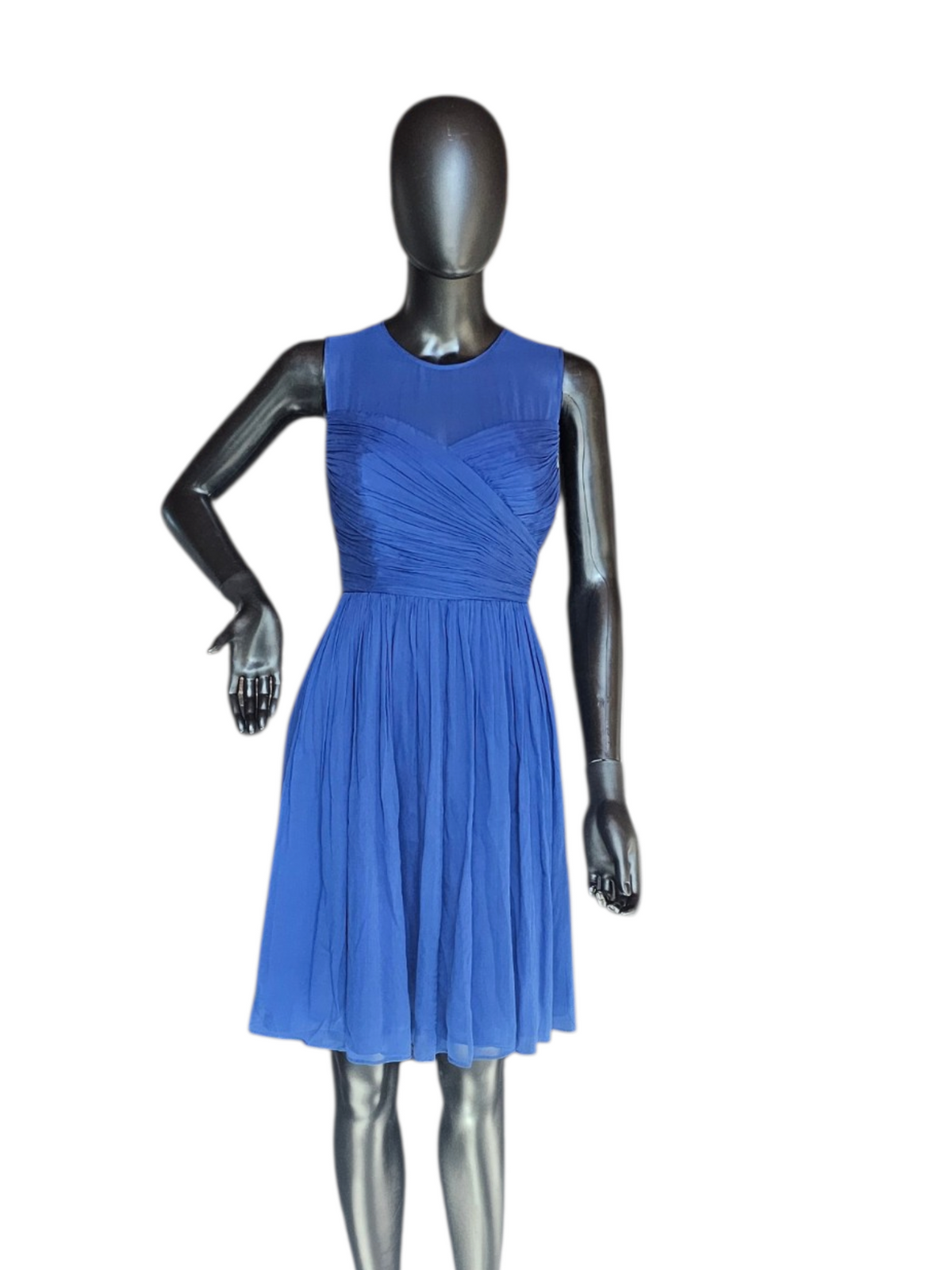 Royal Navy 100% Silk Illusion Strapless (Petite) - J. Crew