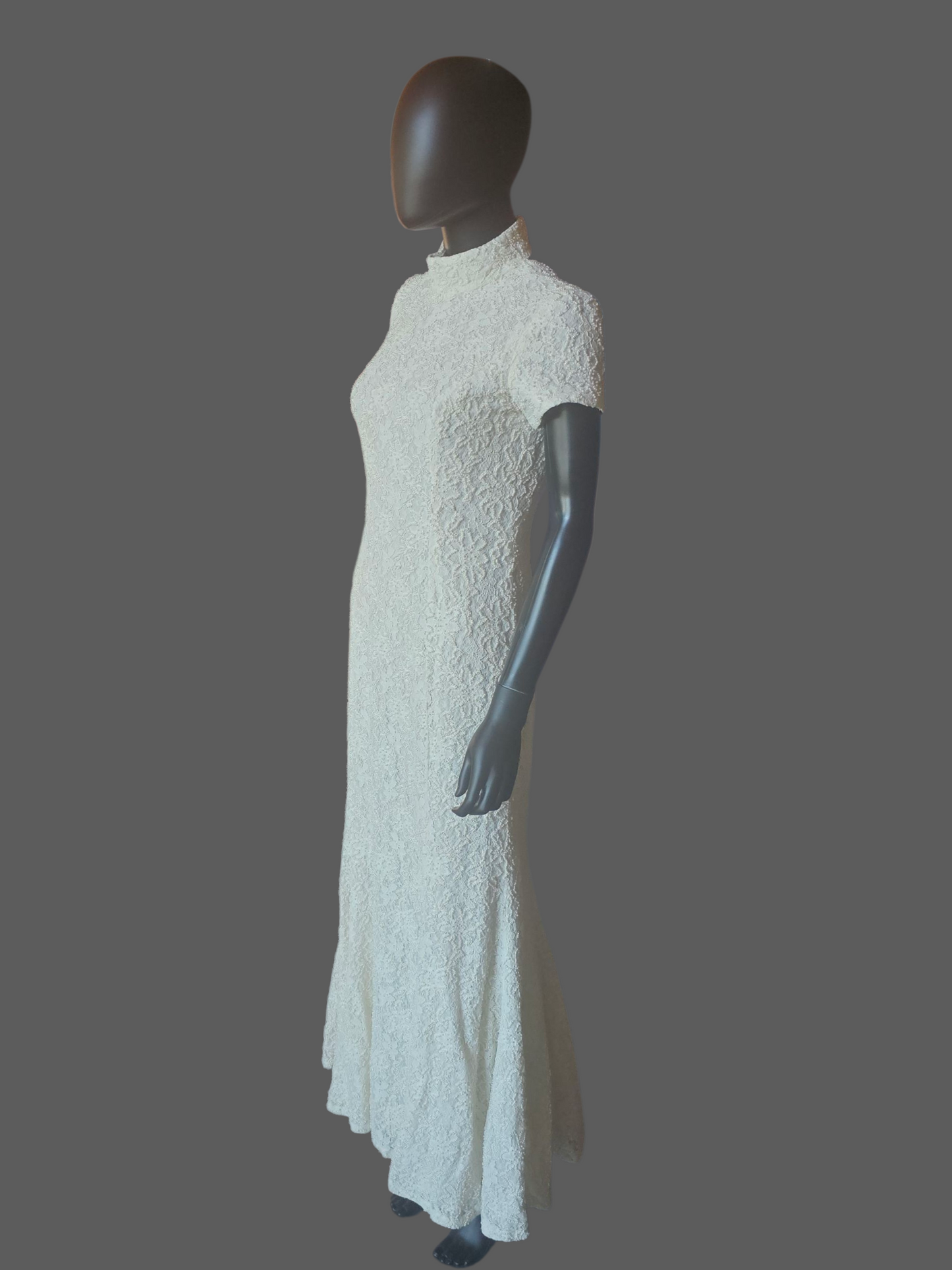 Vintage Beaded Cap Sleeve Fit/Flare - Cache
