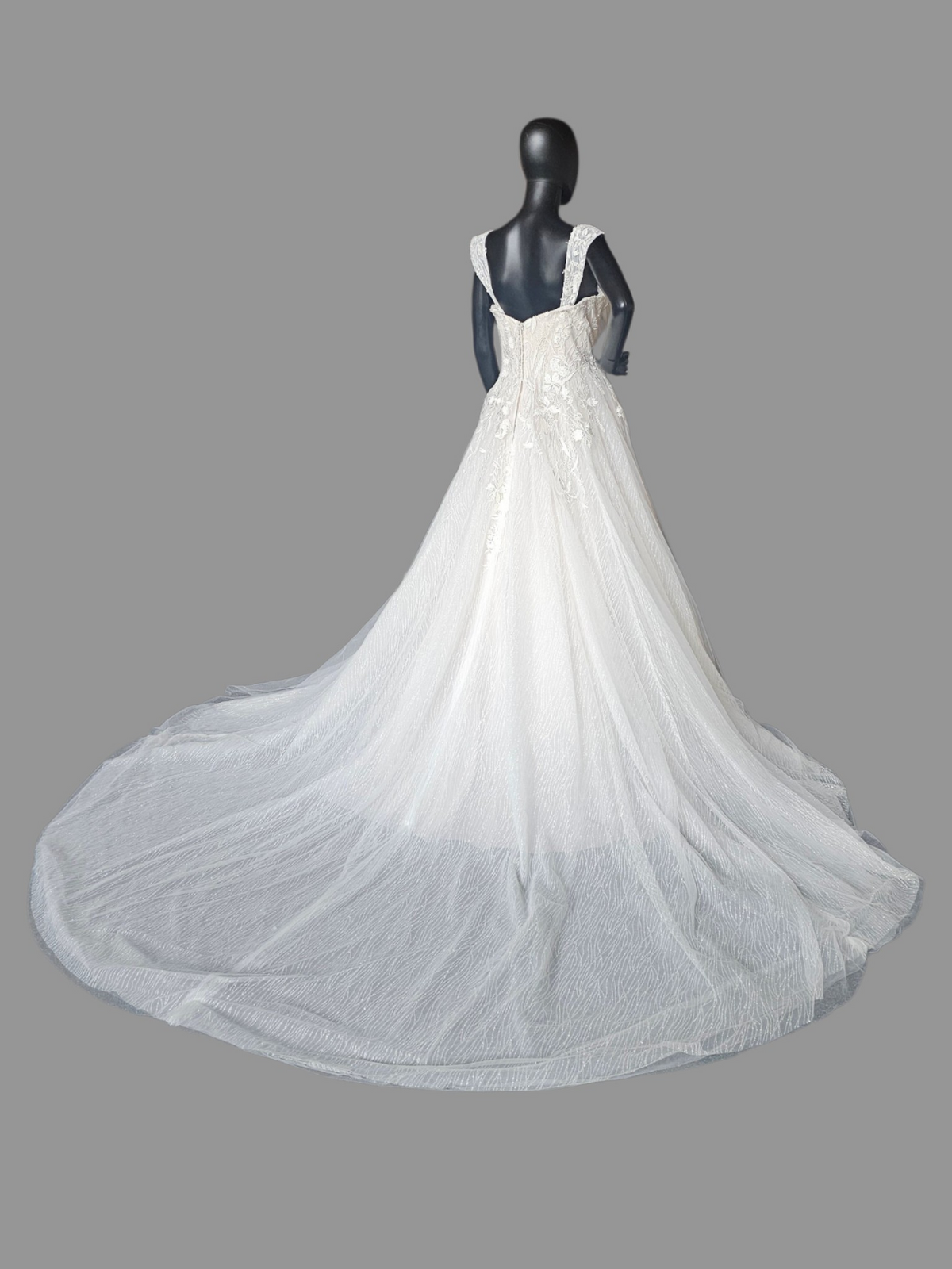Sweetheart Plunge Maximalist Sparkle Wedding Gown - Justin Alexander