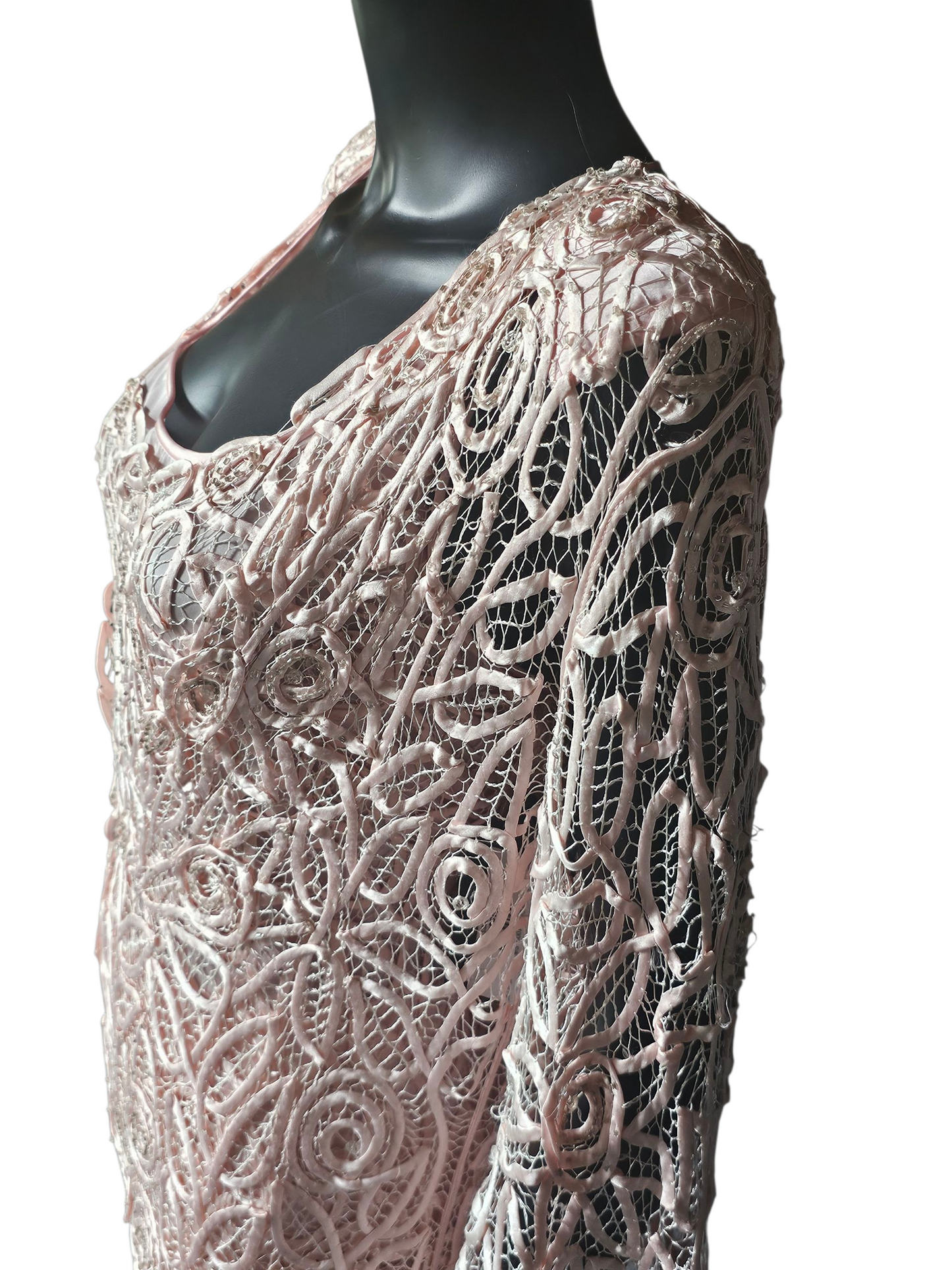 Soft Pink 3 Piece Dress 100% Silk - Soulmates