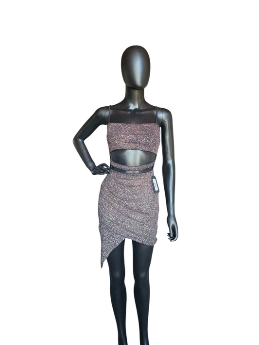 Black Glitter Cutout - Windsor