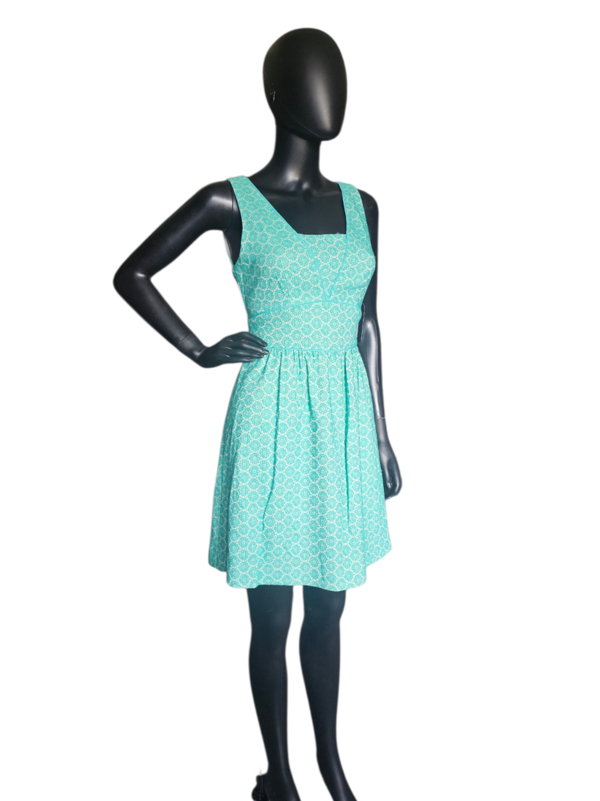 Short Turquoise Lace Babydoll Homecoming Dress- The Limited