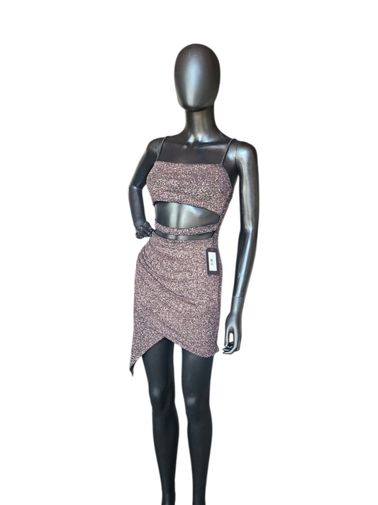 Black Glitter Cutout - Windsor