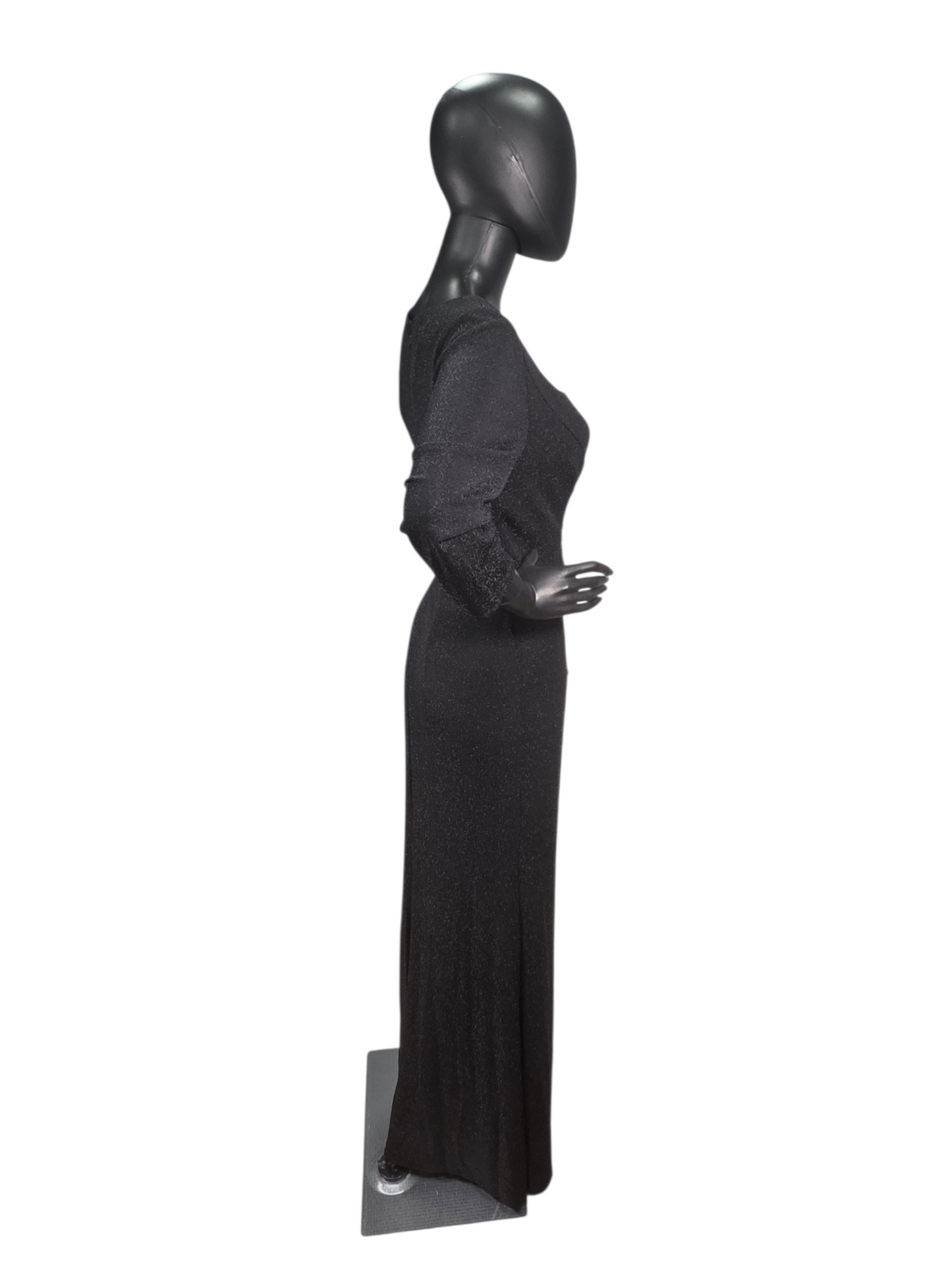 Black Shimmer Side Ruched - Alex Evenings