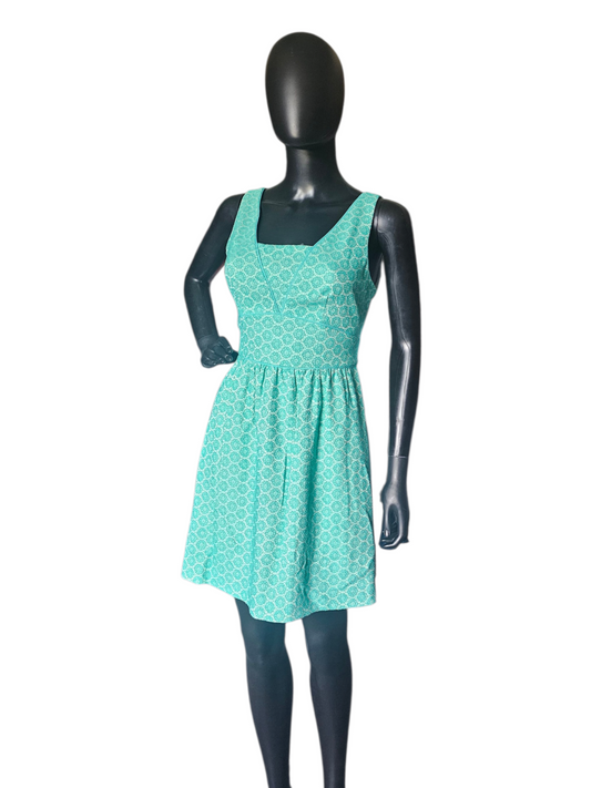 Short Turquoise Lace Babydoll Homecoming Dress- The Limited