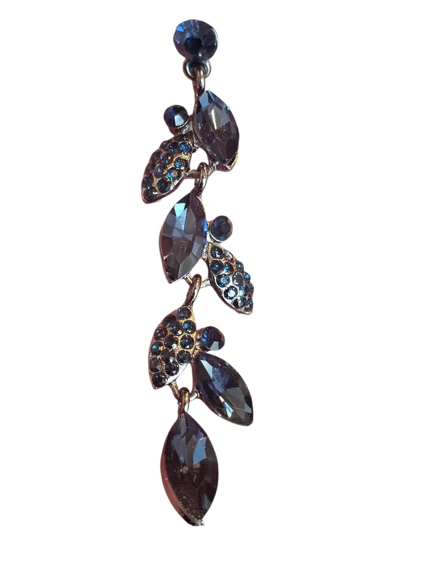 Blue Crystal/Black Long Ivy