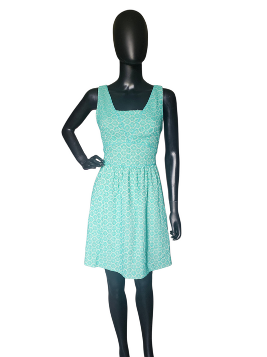 Short Turquoise Lace Babydoll Homecoming Dress- The Limited