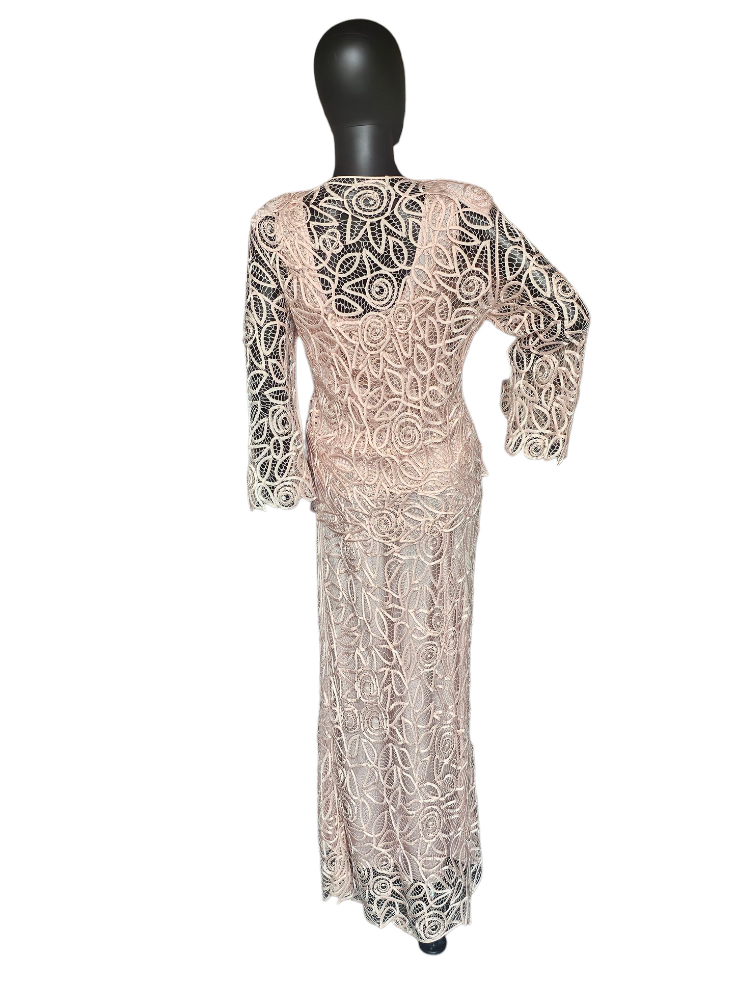 Soft Pink 3 Piece Dress 100% Silk - Soulmates