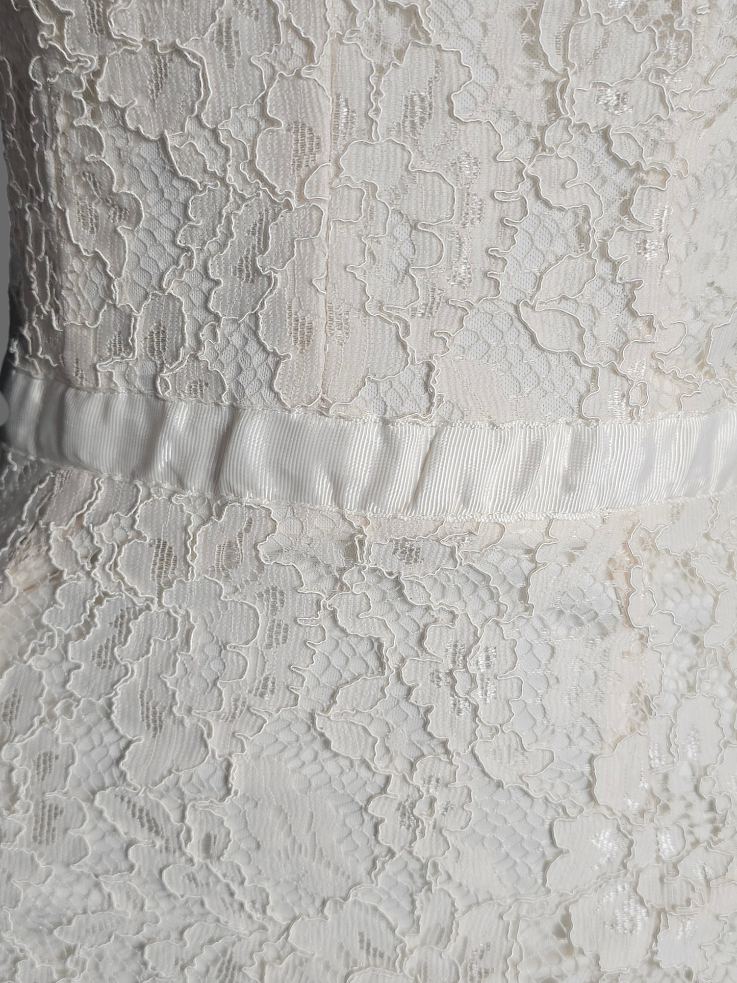 Dark Ivory Lace Sheath Formal Dress  - Lulus