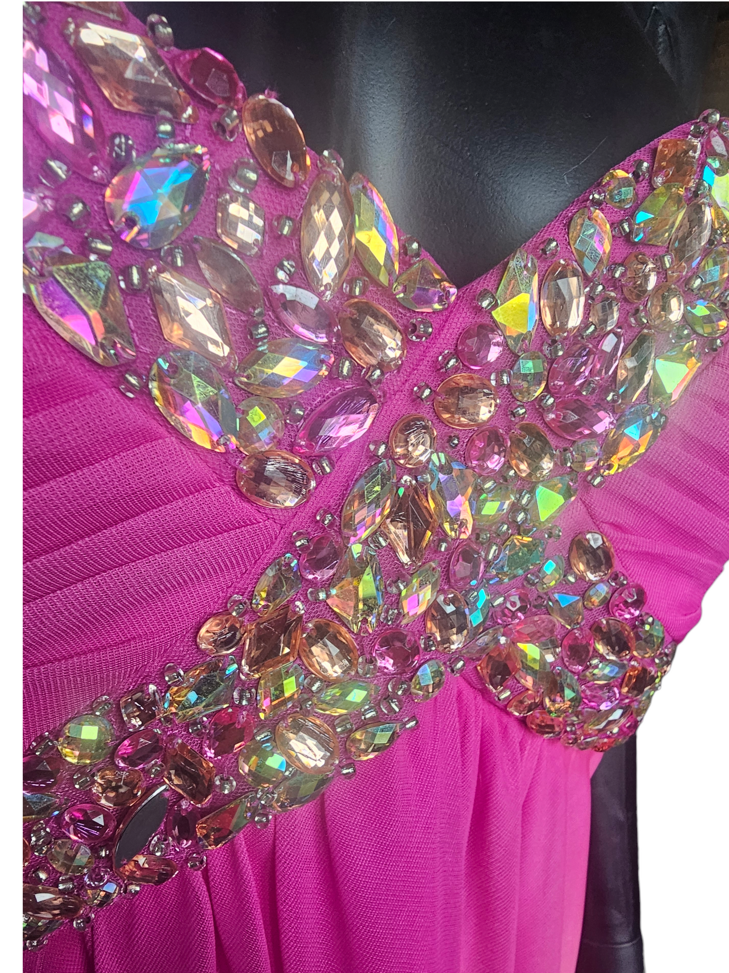 Y2K Pink/Orange Ombre Prom Dress - My Michelle