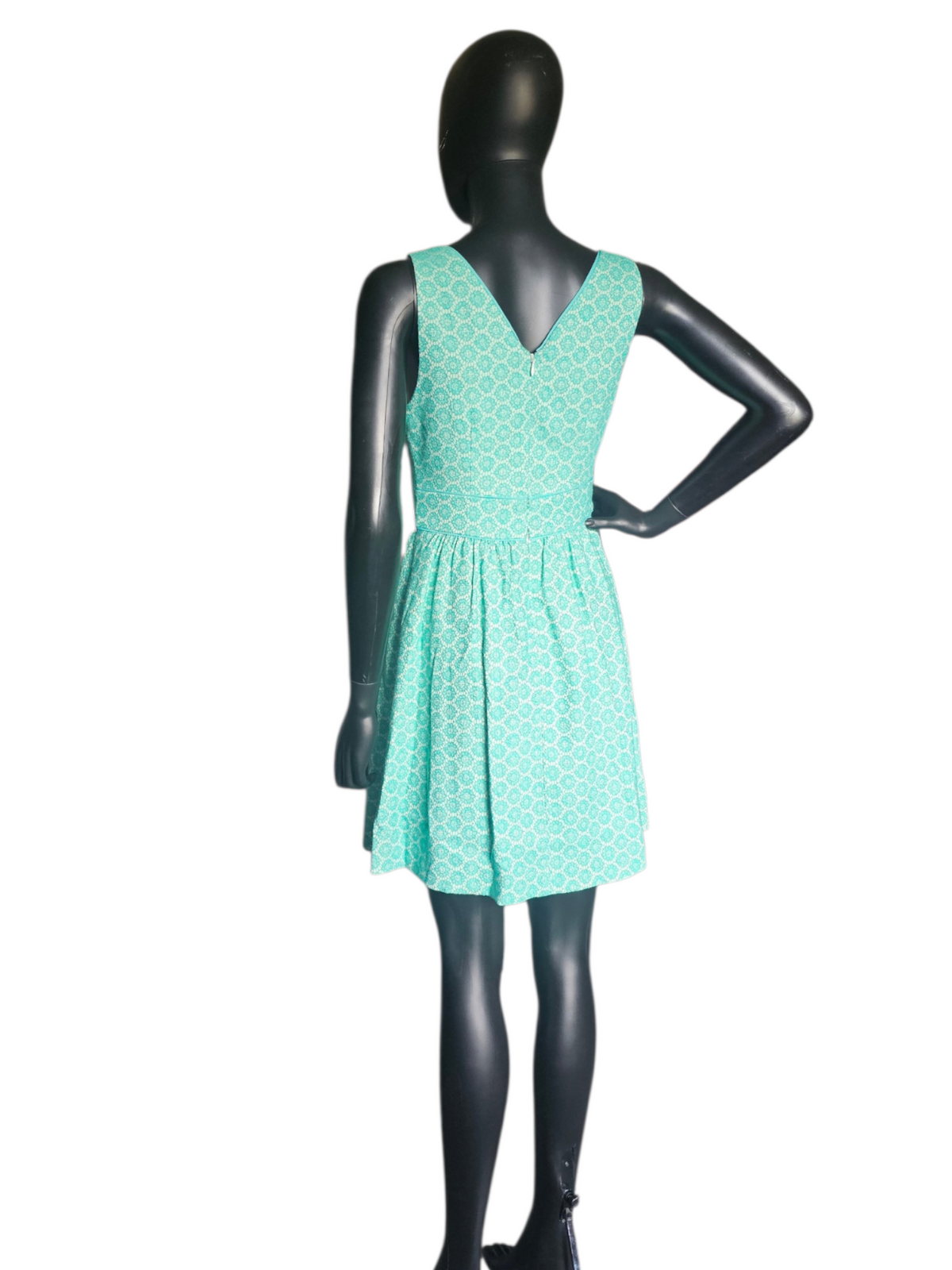 Short Turquoise Lace Babydoll Homecoming Dress- The Limited