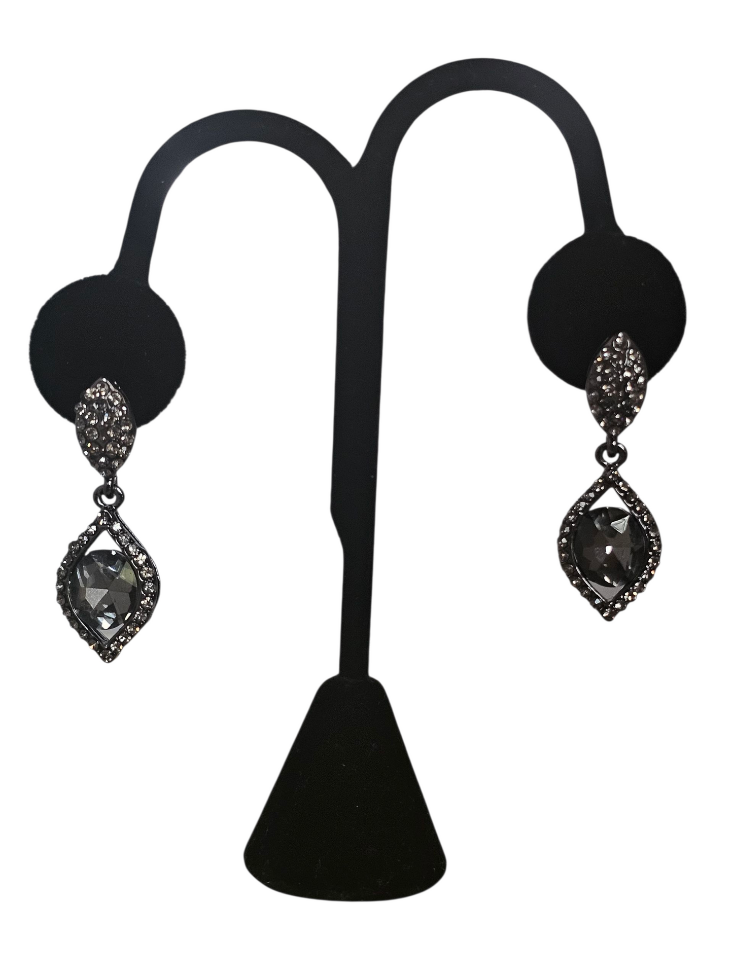 Black Teardrop Small Earring